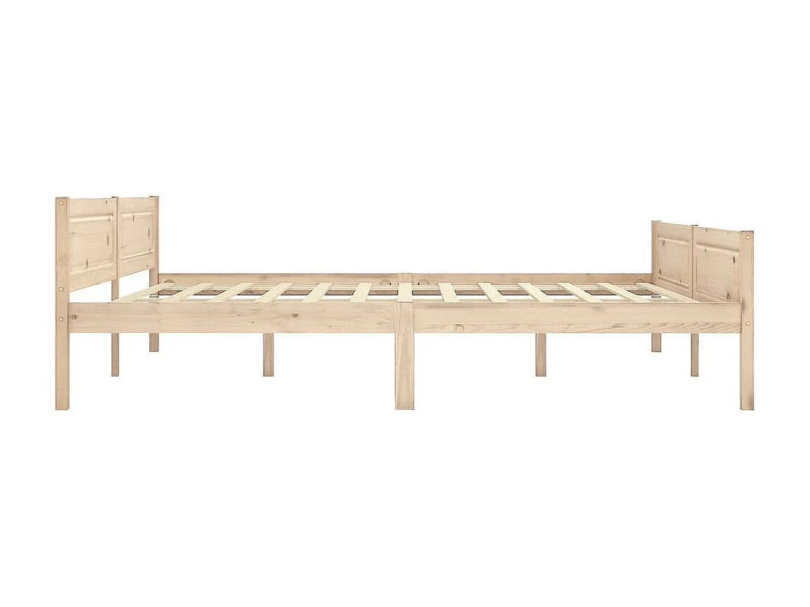 Lit Bois de pin massif 180x200 3