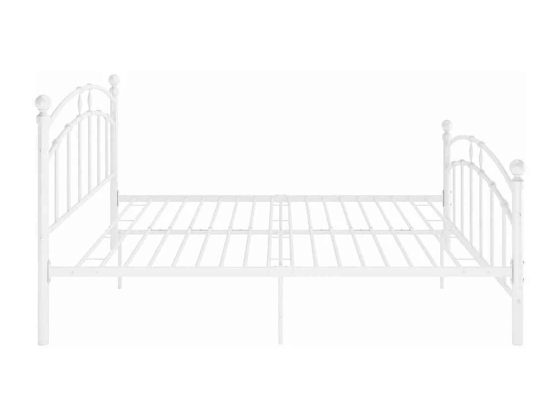 Bedframe metaal wit 180x200 cm
