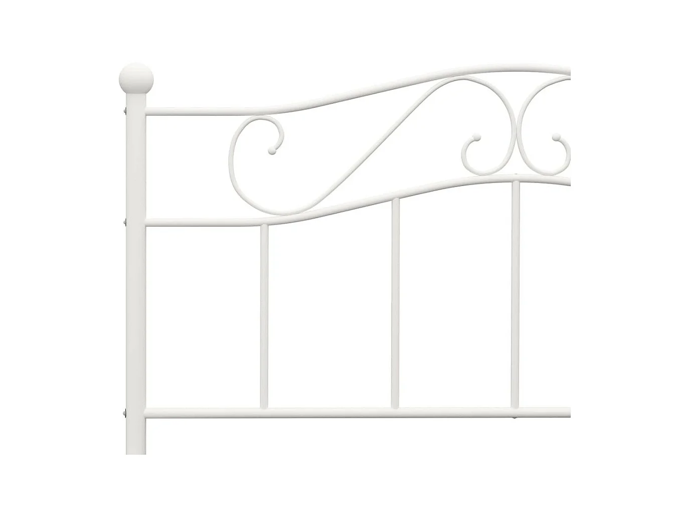 Lit Blanc Métal 120x200 2