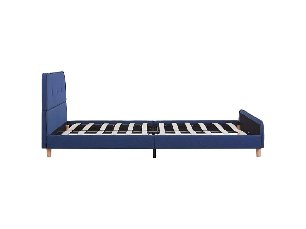 Lit Bleu Tissu 140x200 8