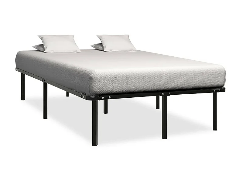 Lit Noir Métal 160x200 9