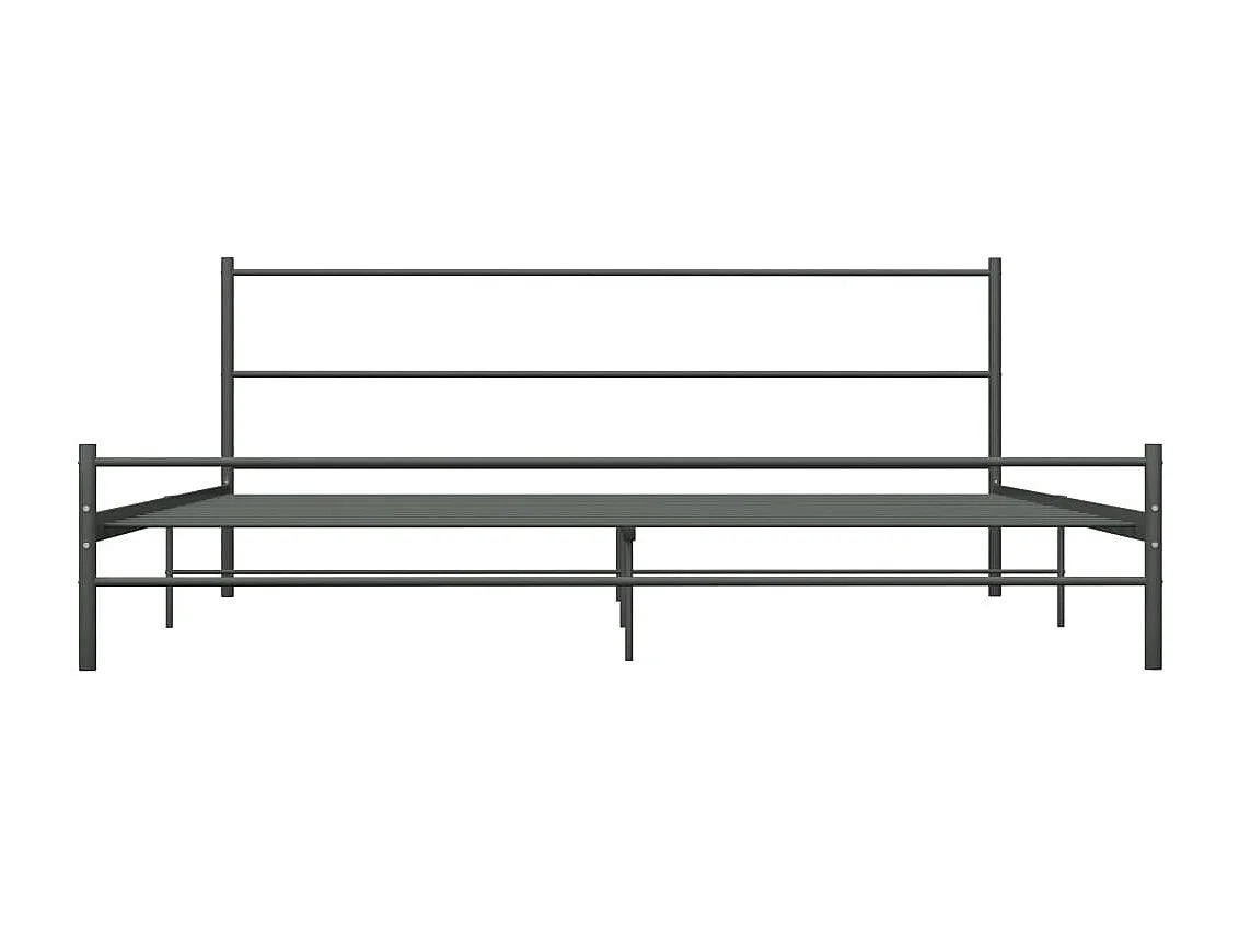 Lit Gris Métal 200x200 6