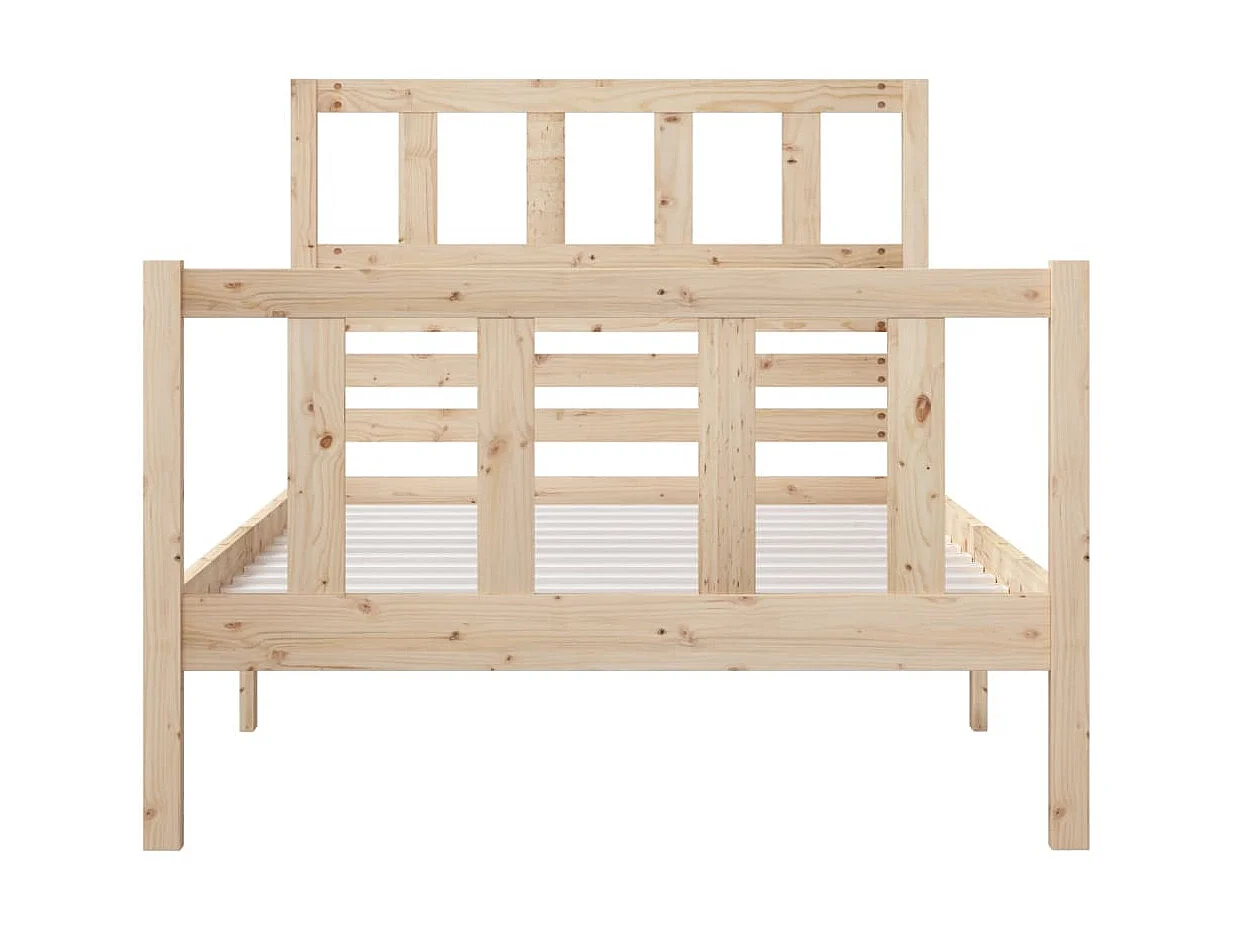 Lit Bois solide 90x200