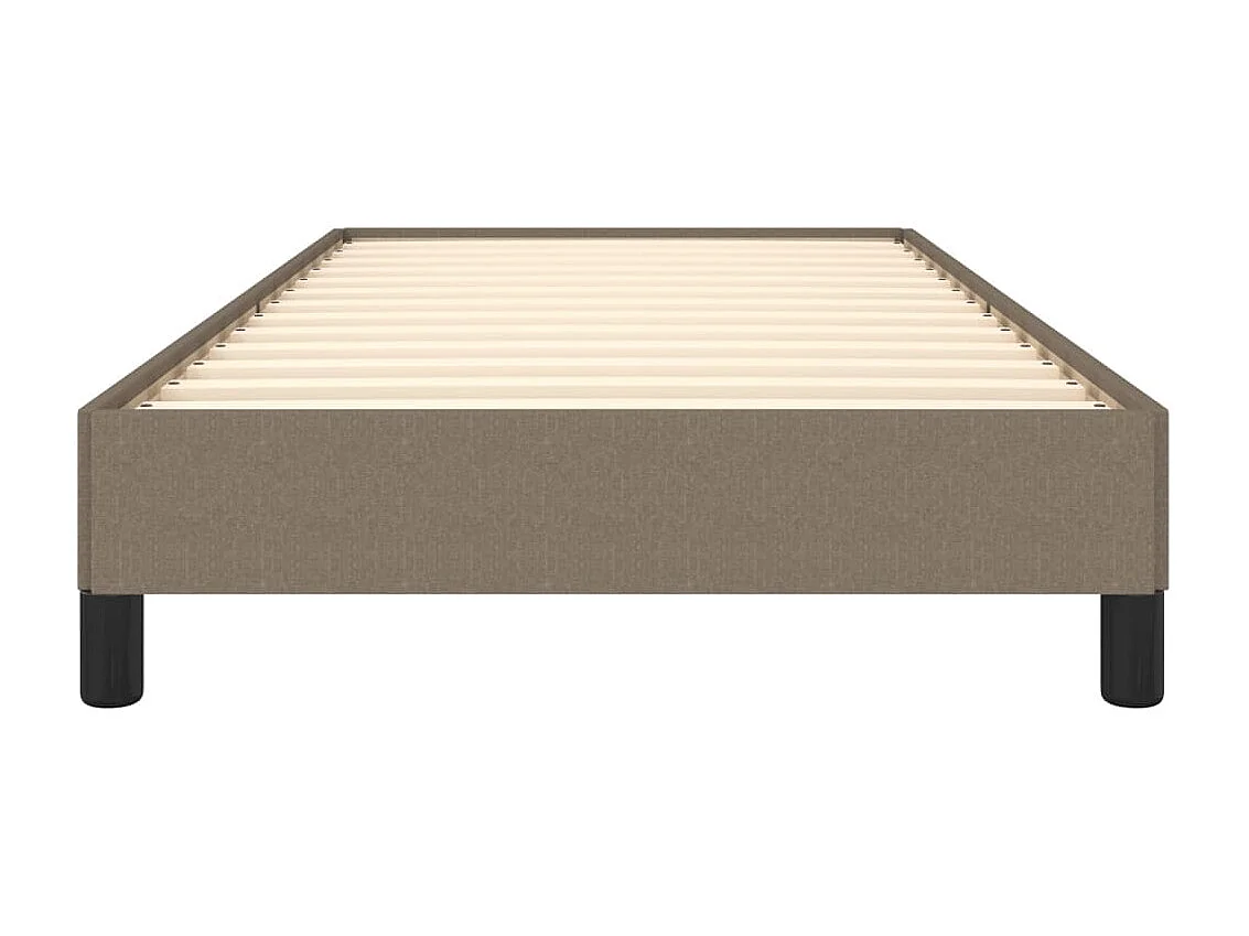 Lit Taupe 100x200 Tissu