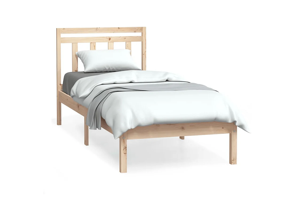 Lit Bois massif 75x190 Petit simple 3