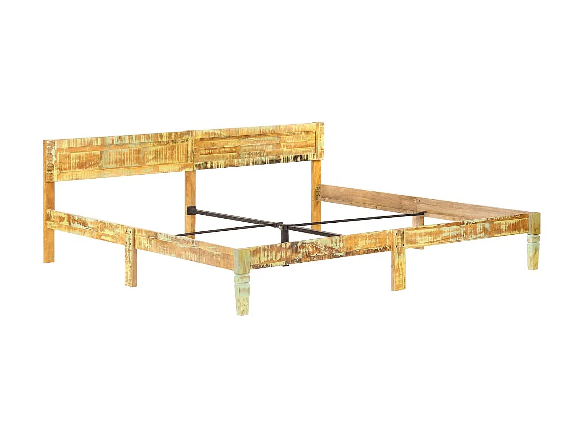 Lit Bois de récupération massif 200x200