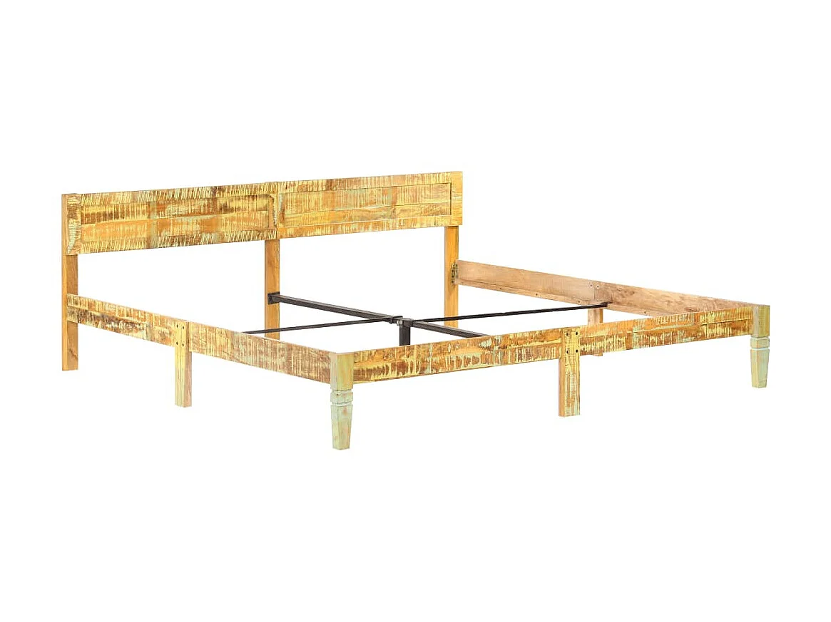 Lit Bois de récupération massif 200x200