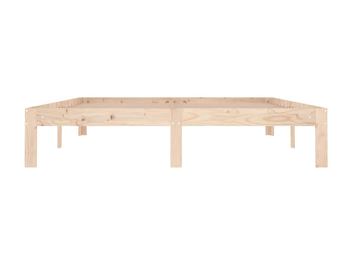 Lit Bois massif 150x200 Très grand 2