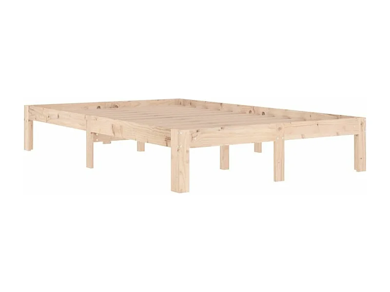 Cadre de lit bois massif 120x190 Petit double 4