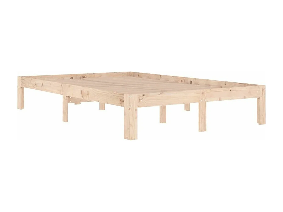 Cadre de lit bois massif 120x190 Petit double 4