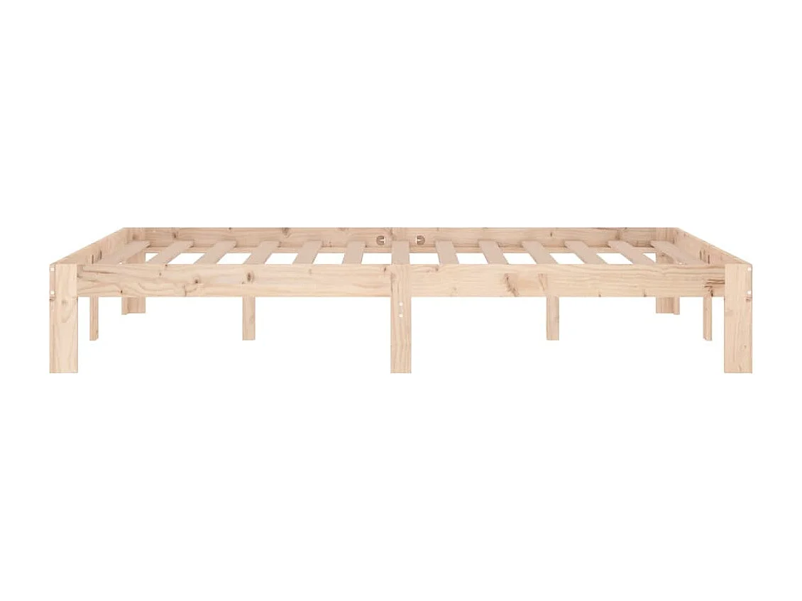 Cadre de lit bois massif 120x190 Petit double 4