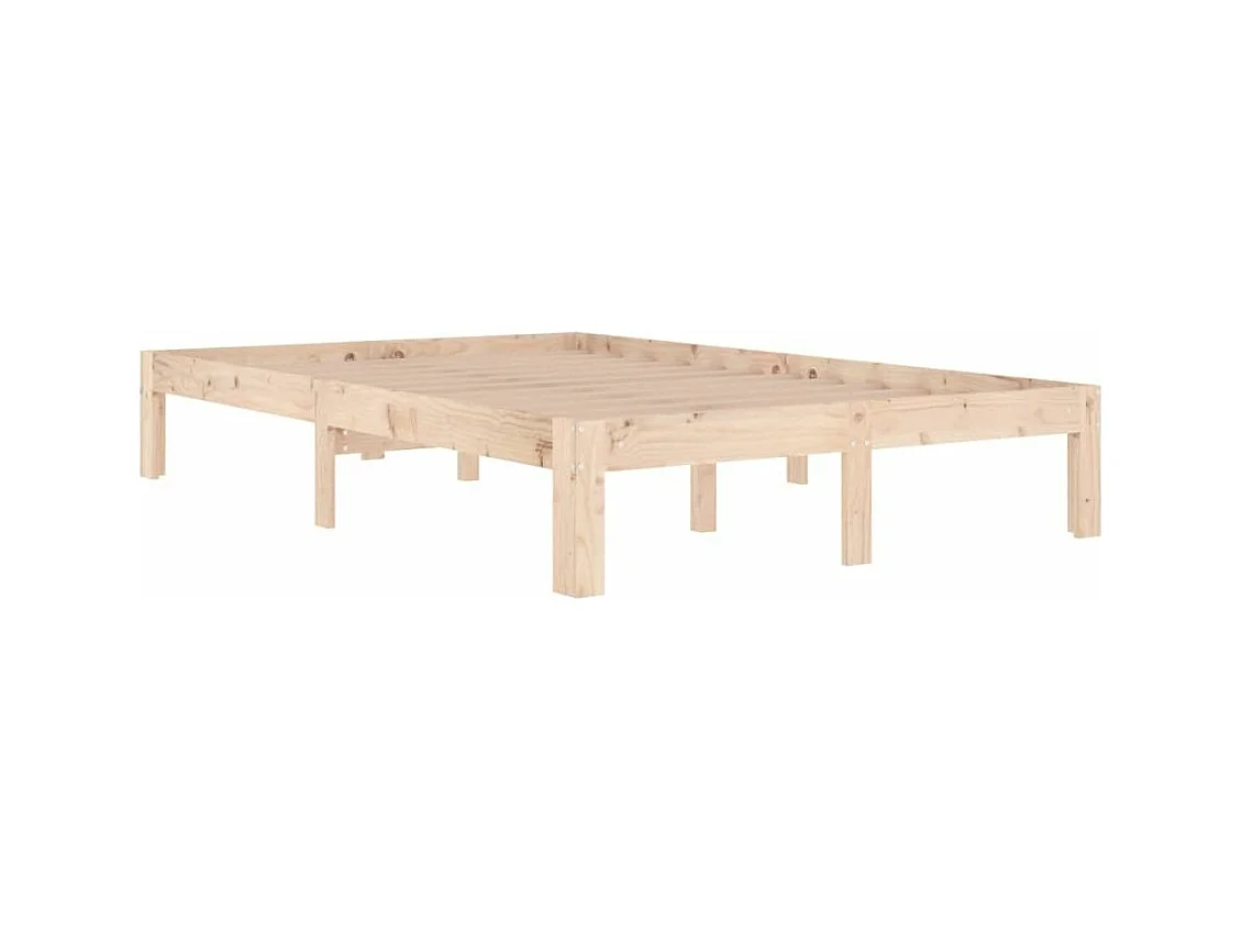 Cadre de lit bois massif 120x190 Petit double 4