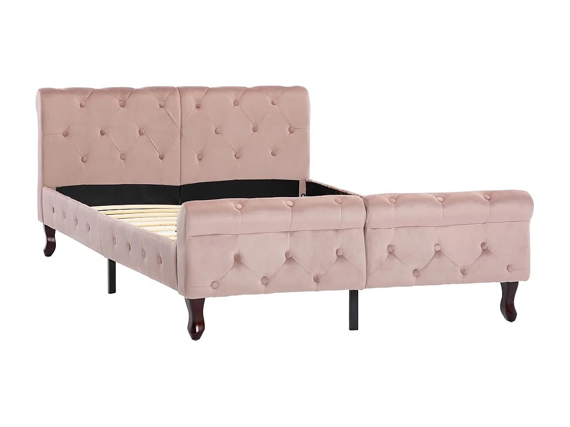 Lit Rose Velours 120x200 2