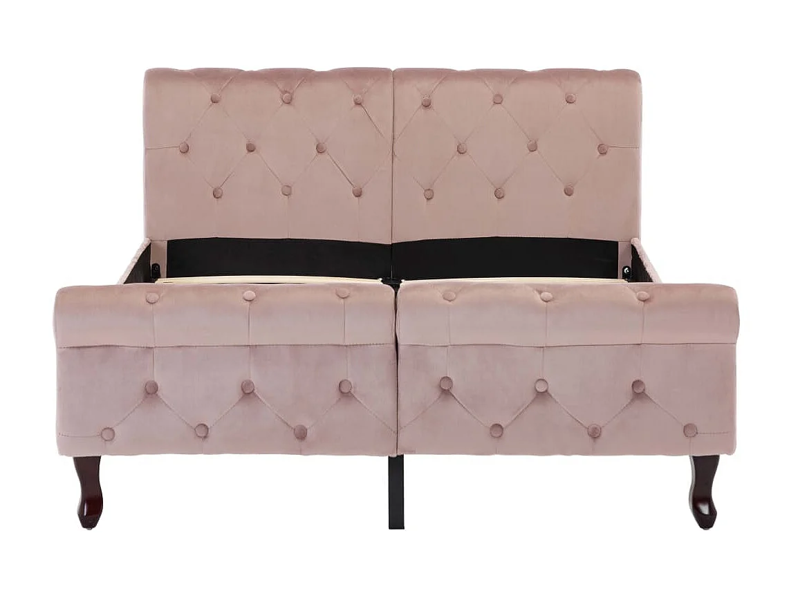 Lit Rose Velours 120x200 2