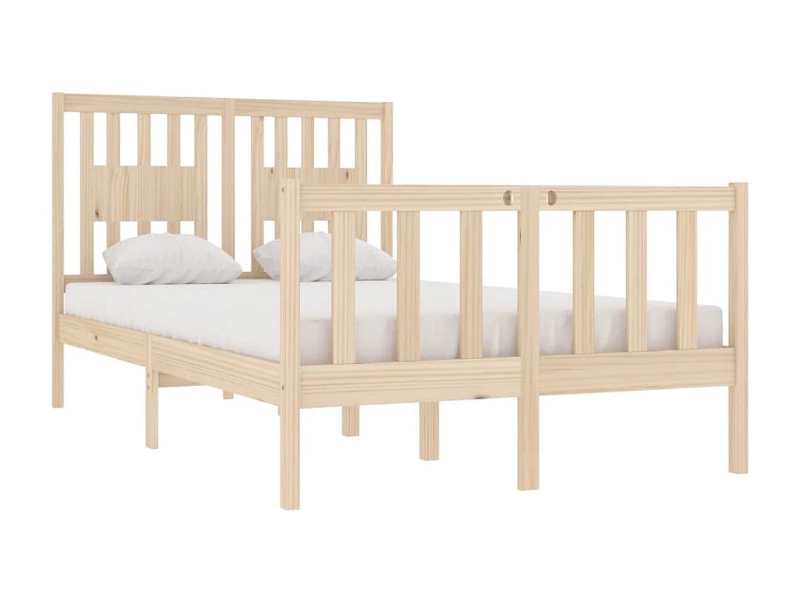 Lit Bois massif 120x190 Petit Double 8