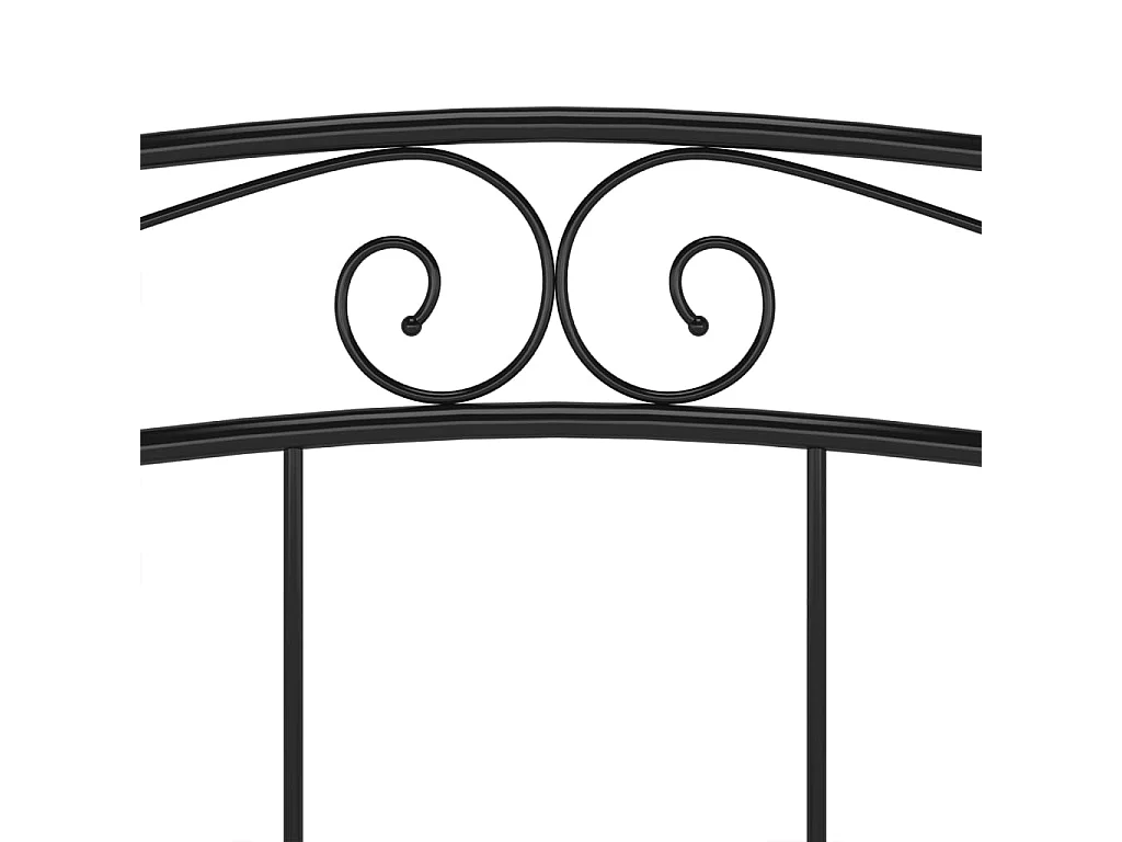 Lit Noir Métal 140x200 6