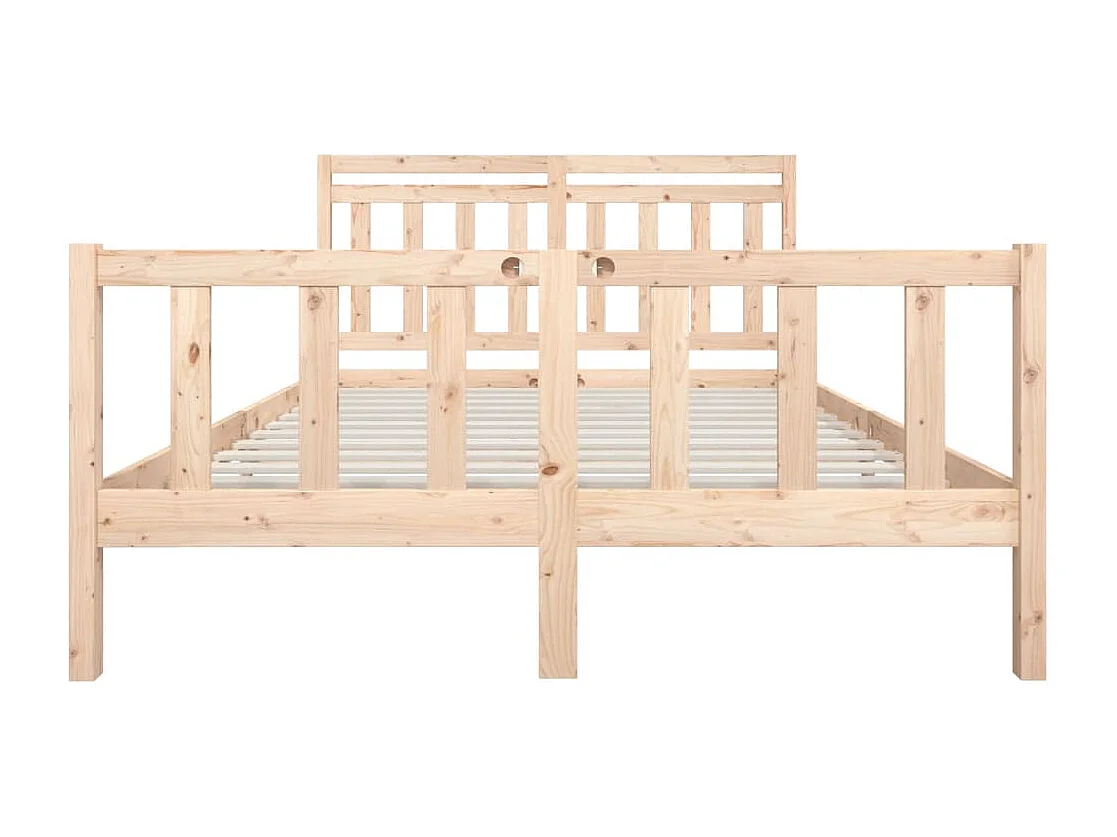 Lit Bois massif 150x200 Très grand 6