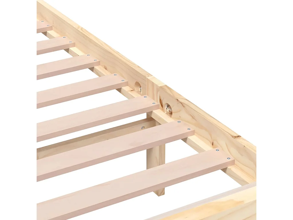 Lit Bois massif 150x200 Très grand 6