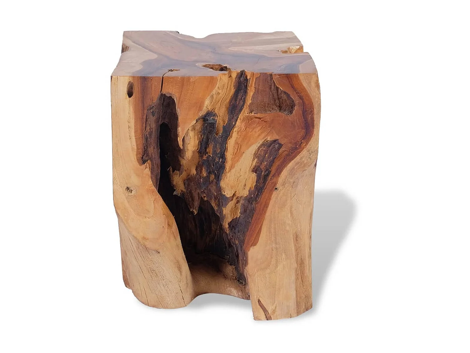 Tabouret Bois de teck massif