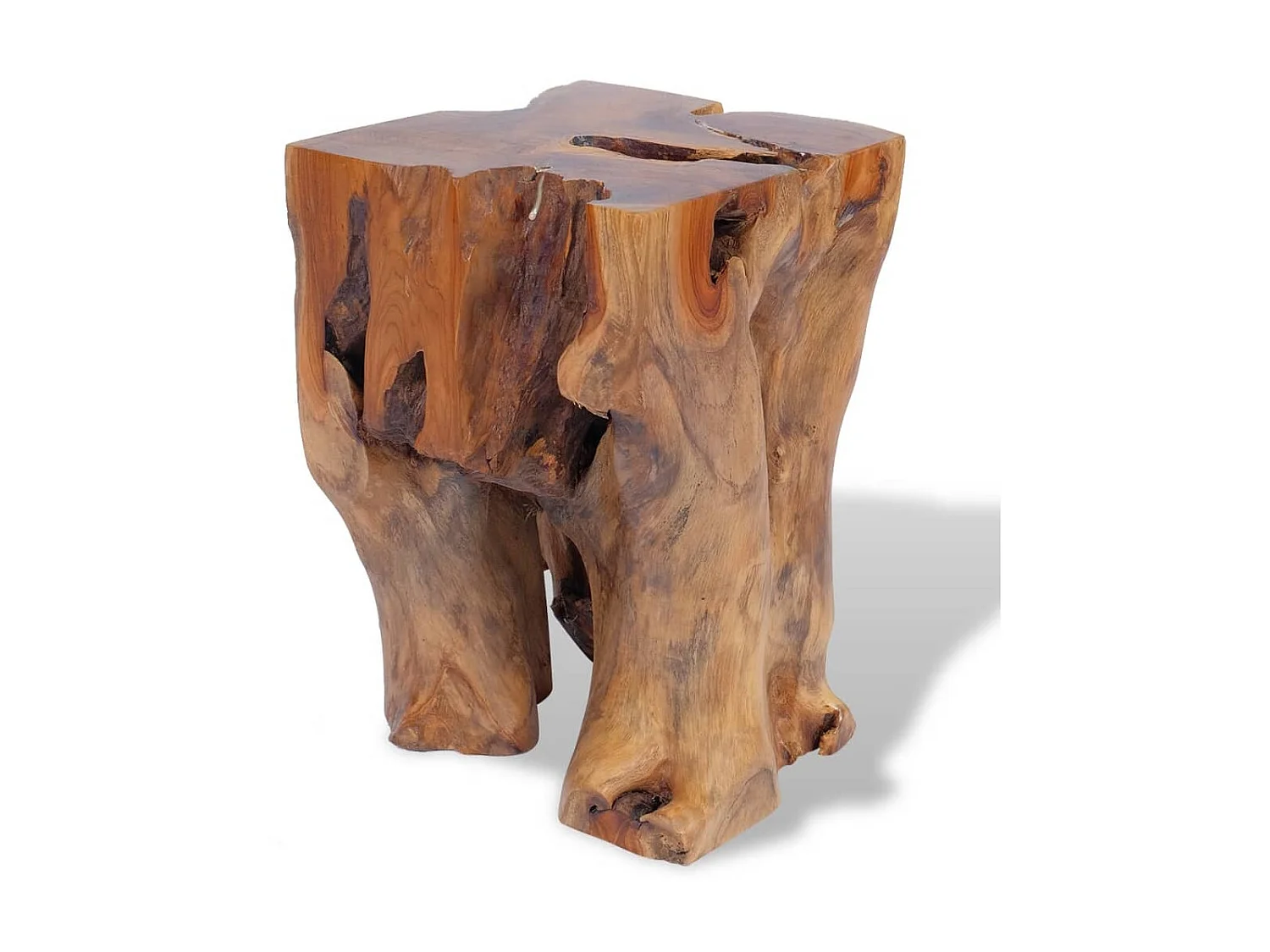 Tabouret Bois de teck massif