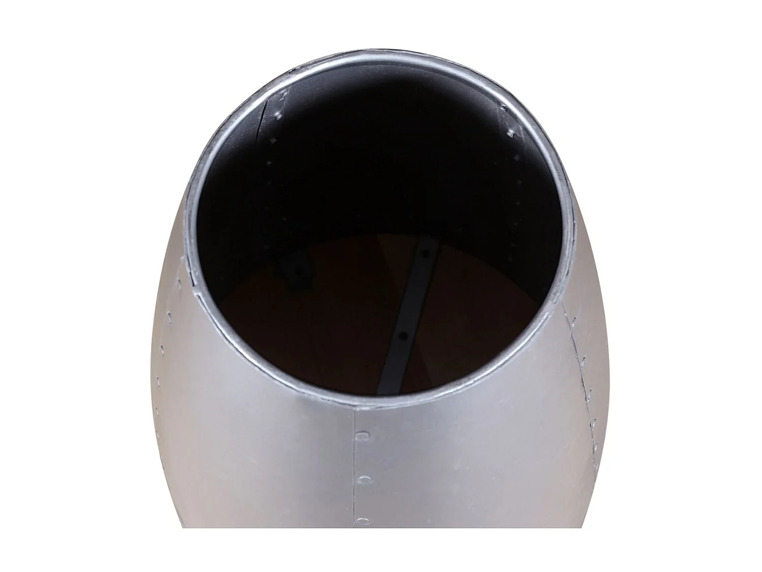 Tabouret aviateur Bois de récupération massif H 44cm