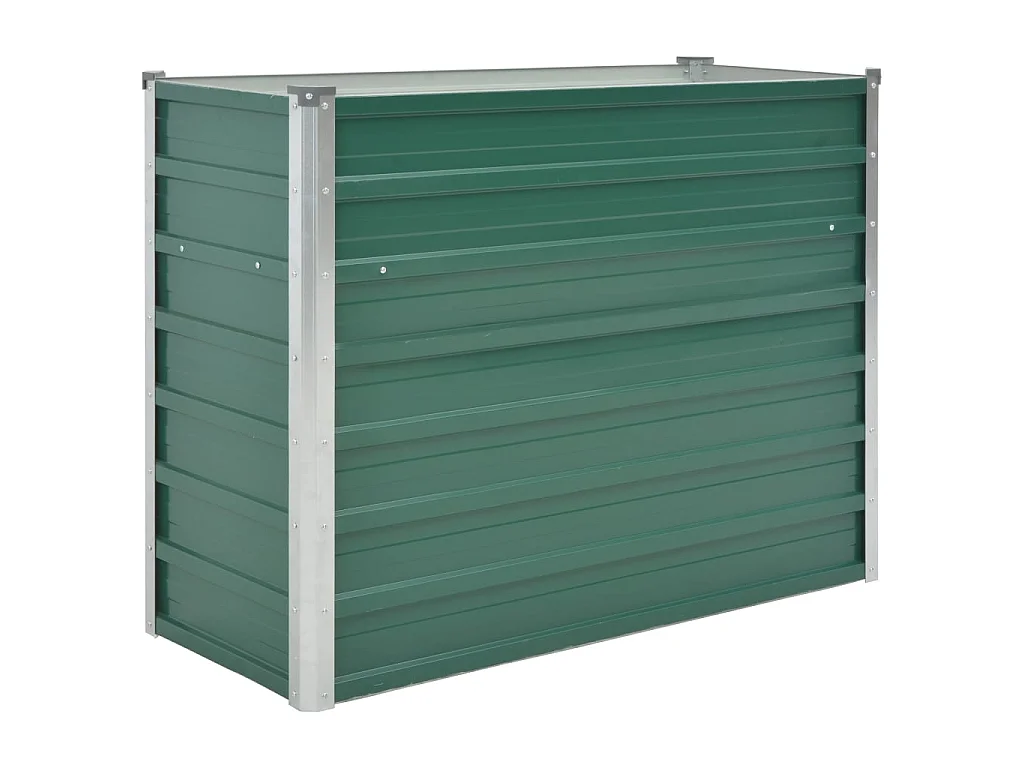 Jardinière Acier galvanisé 100x40x77 Vert