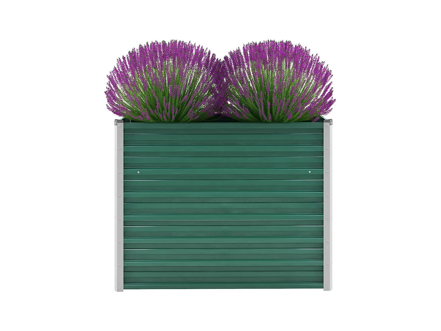 Jardinière Acier galvanisé 100x40x77 Vert