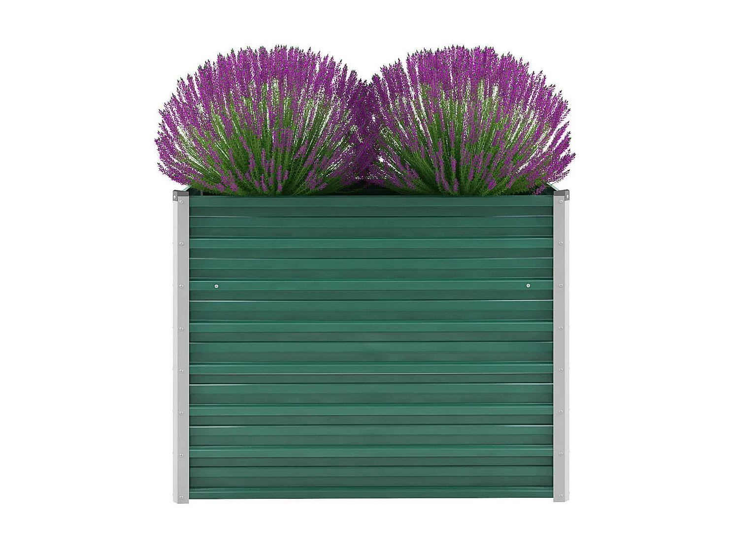 Jardinière Acier galvanisé 100x40x77 Vert