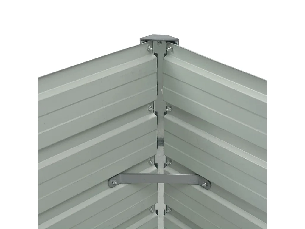 Jardinière Acier galvanisé 100x40x77 Vert