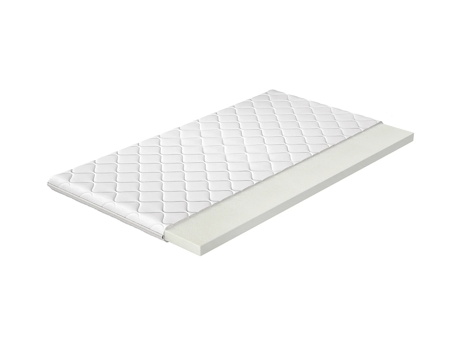 Surmatelas en mousse hypoallergénique Konfa - 4cm - 7 tailles-200x200