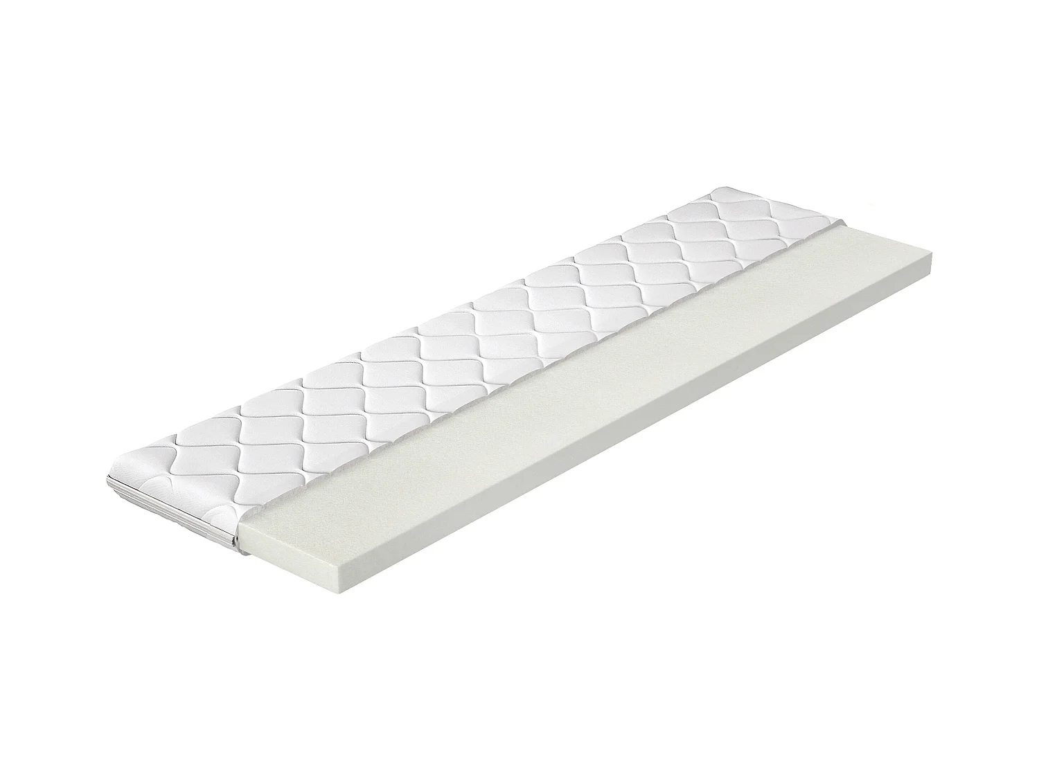 Surmatelas en mousse hypoallergénique Konfa - 4cm - 7 tailles-160x200