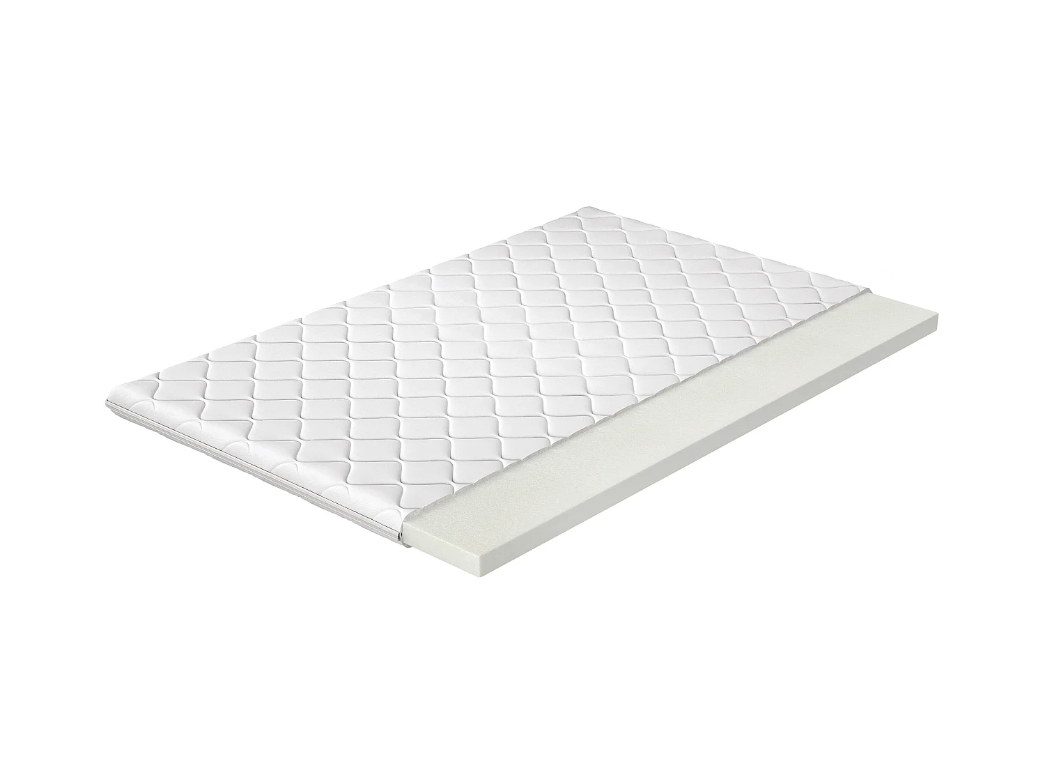 Konfa hypoallergene schuimmatrastopper - 4 cm - 7 maten-Slapen 120x200cm