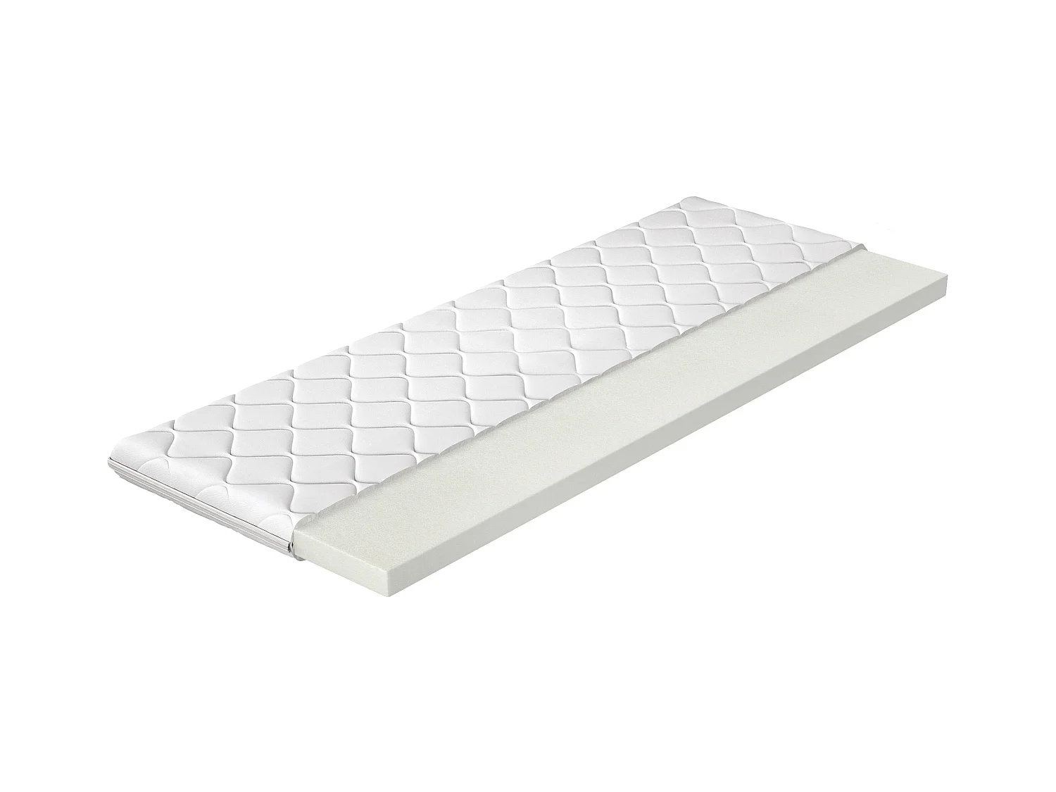 Konfa hypoallergene schuimmatrastopper - 4 cm - 7 maten-Slapen 120x200cm