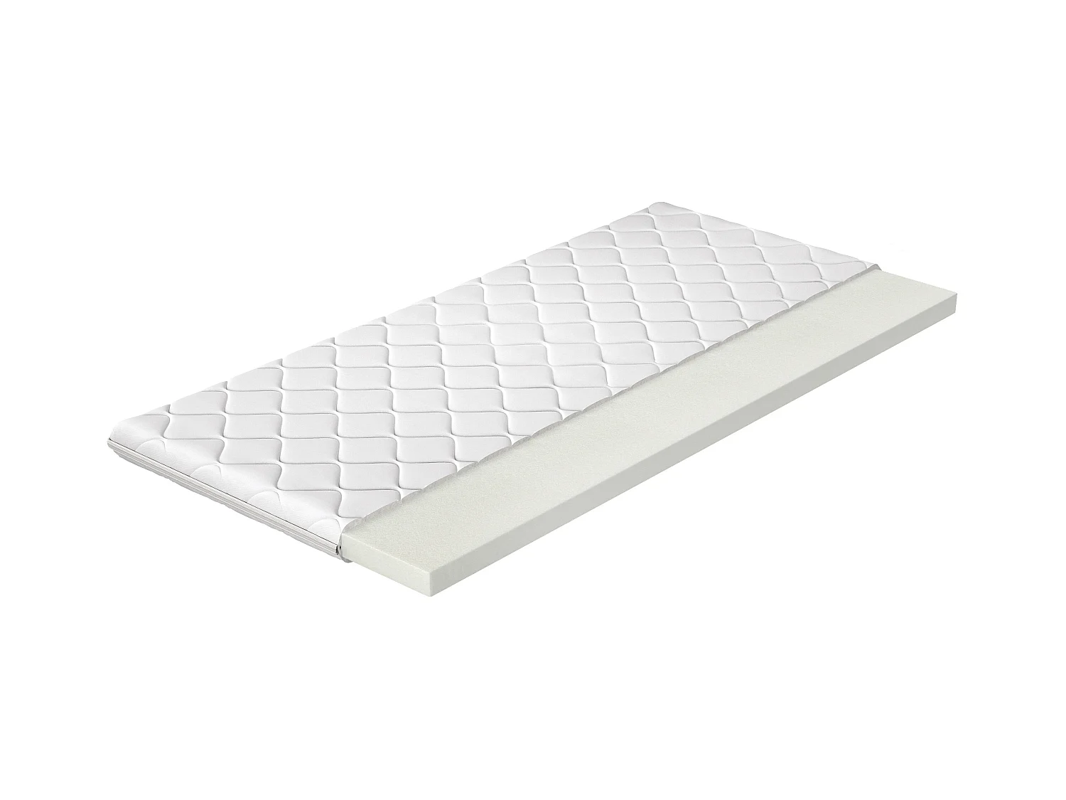 Konfa hypoallergene schuimmatrastopper - 4 cm - 7 maten-Slapen 120x200cm