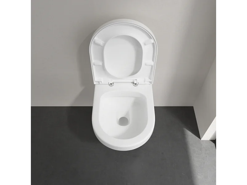 WC suspendu sans bride VILLEROY ET BOCH Architectura + abattant