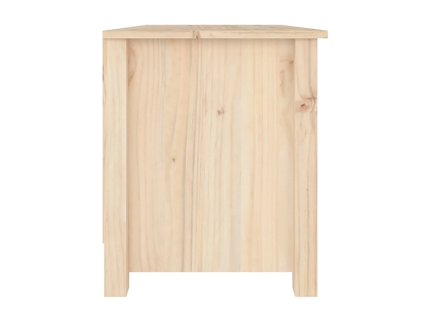 Banc à chaussures 70x38x45,5 Bois de pin massif