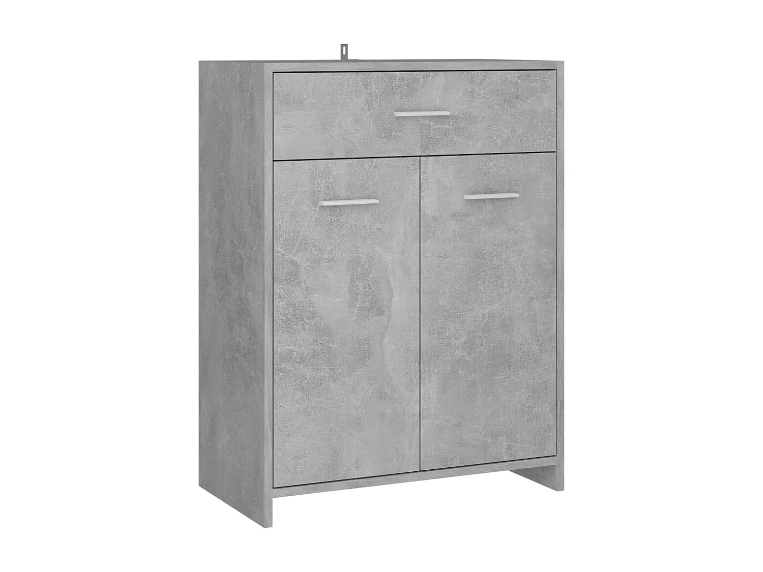 Meuble de rangement Gris béton 60x33x80