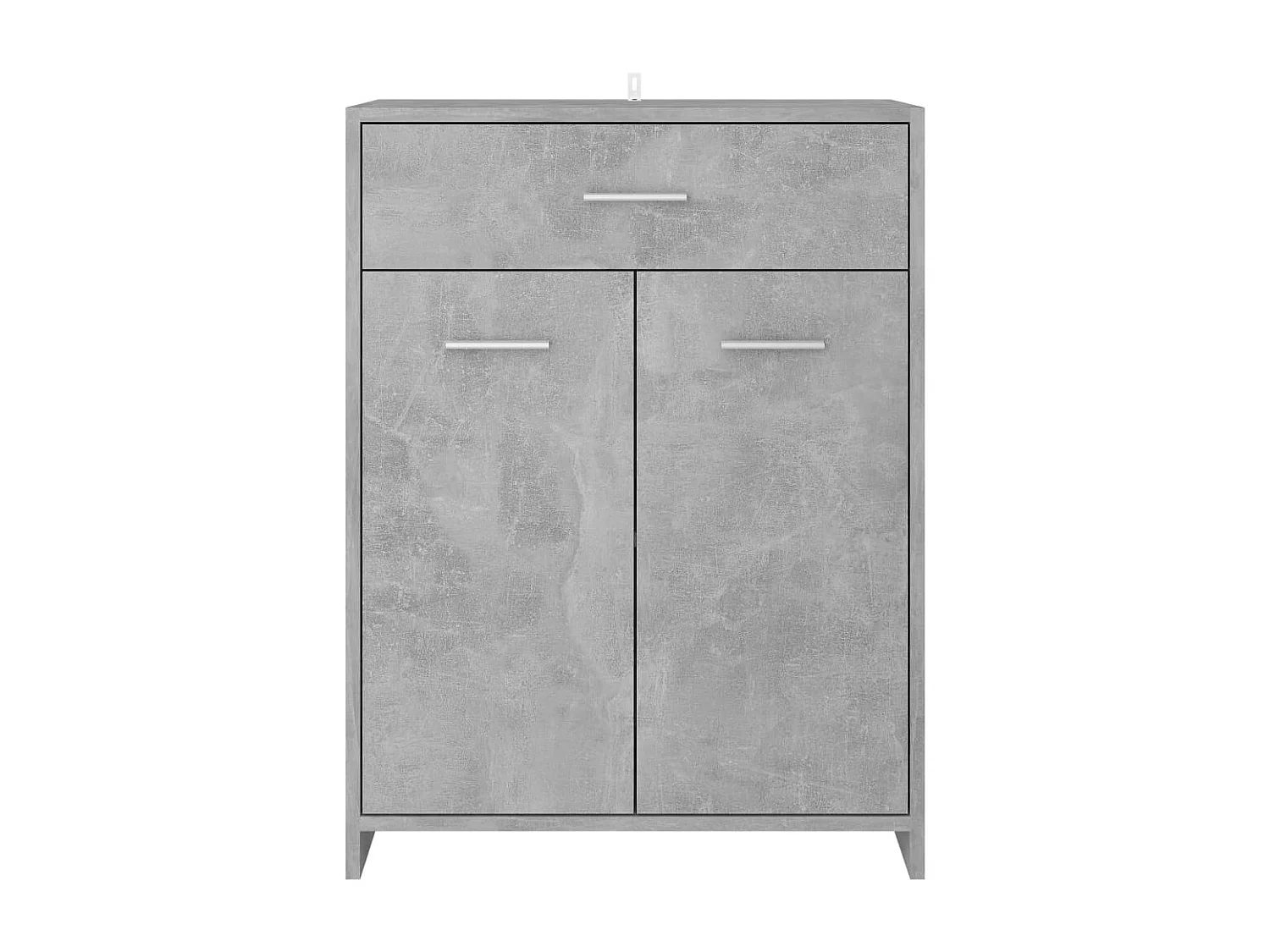 Meuble de rangement Gris béton 60x33x80