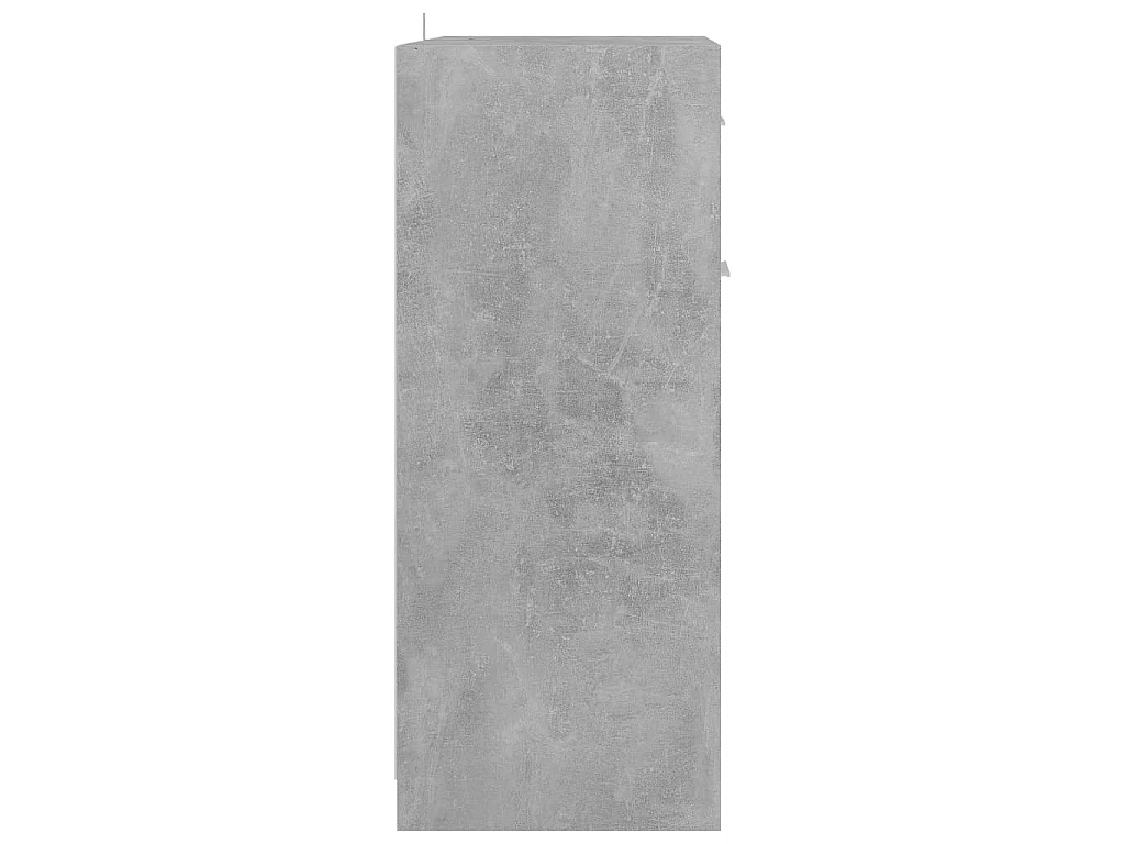 Meuble de rangement Gris béton 60x33x80
