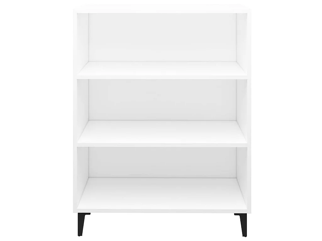 Rangement Blanc 69,5x32,5x90 Bois d'ingénierie