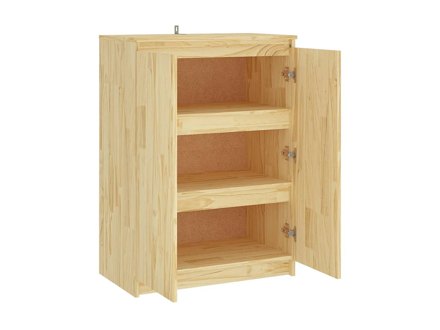 Dressoir 60x36x84 cm massief grenenhout