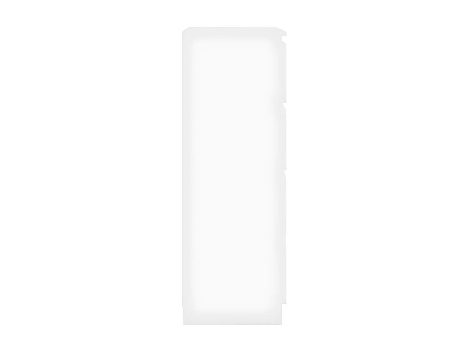 Commode 4 tiroirs bois blanc Agency