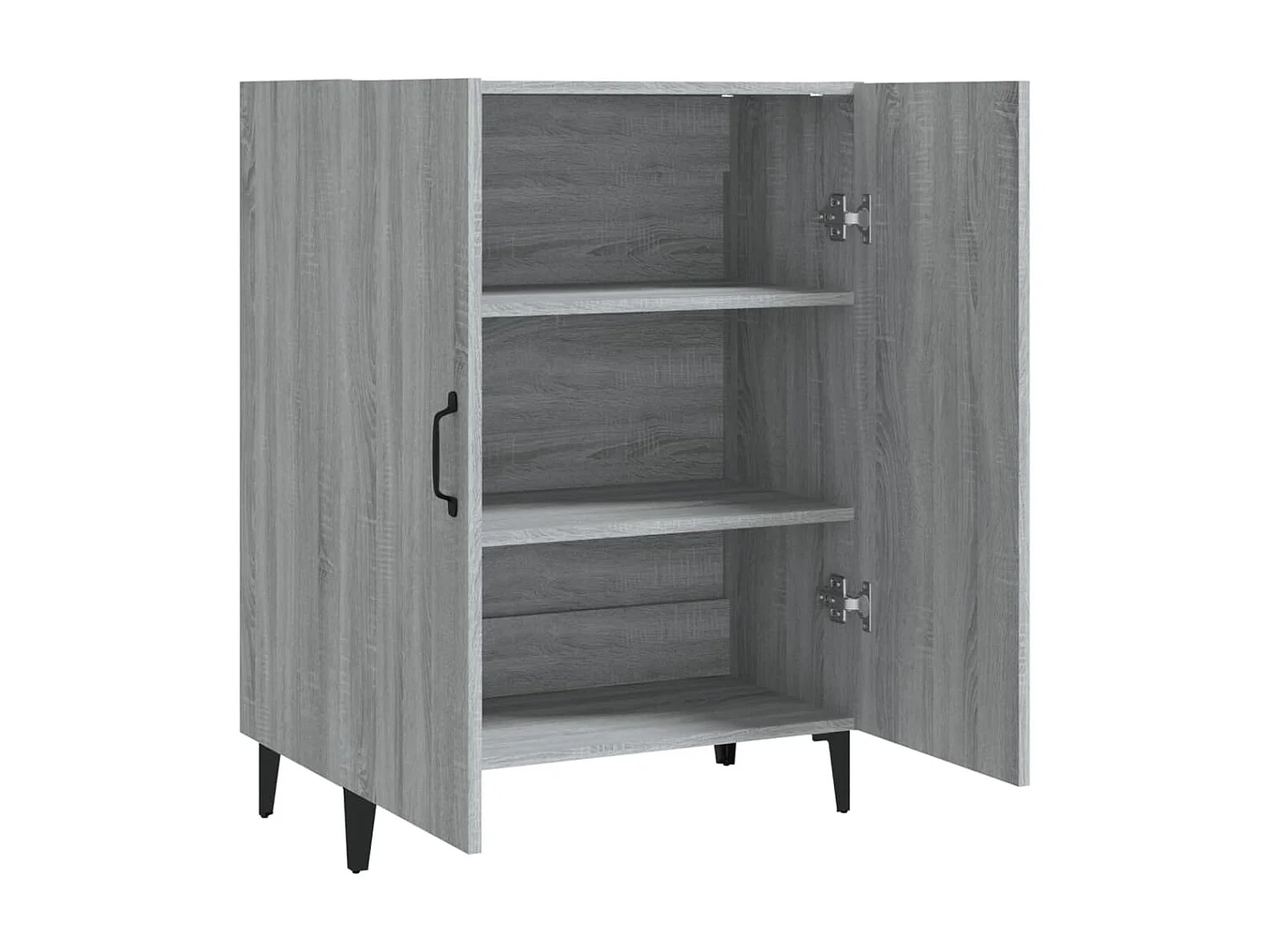 Buffet Sonoma gris 70x34x90 Bois d'ingénierie