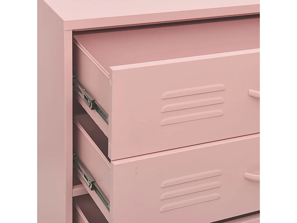 Commode Rose 80x35x101,5 Acier