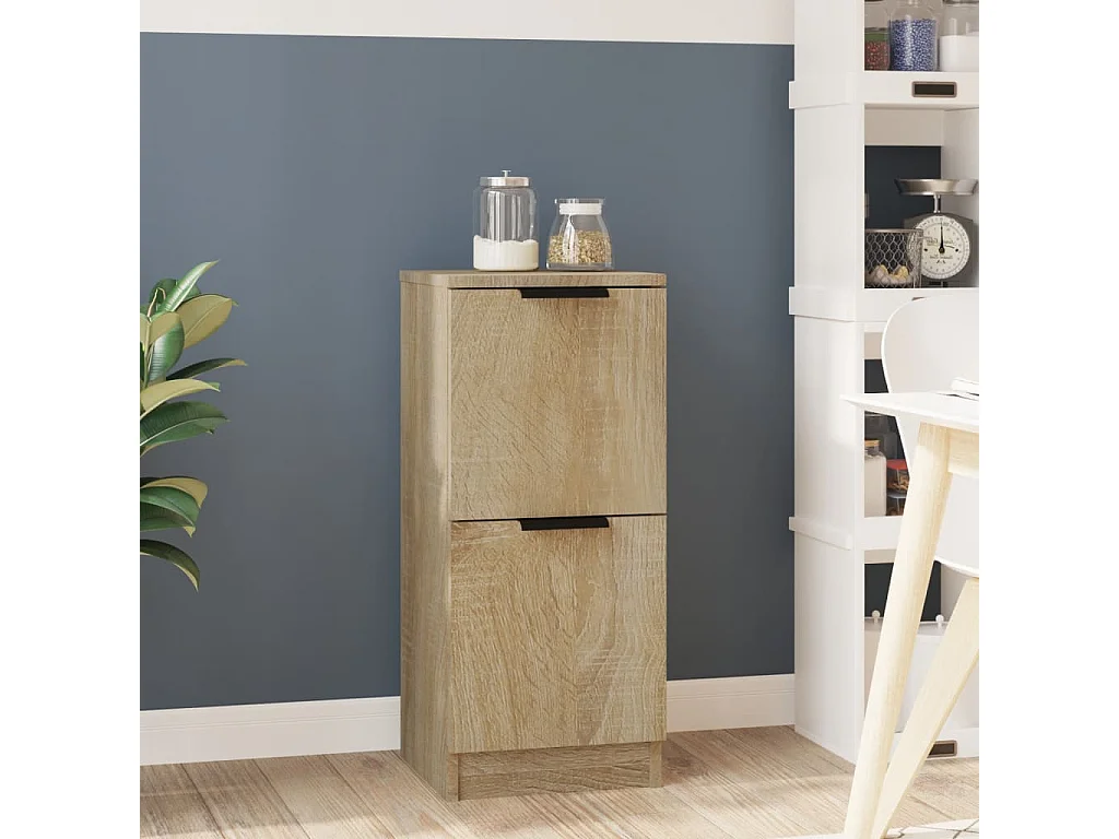 Meuble de rangement Chêne sonoma 30x30x70 Bois d'ingénierie