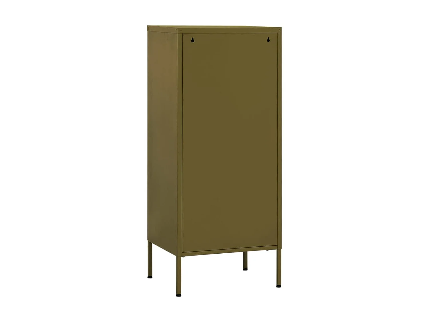 Armoire de rangement Vert olive 42,5x35x101,5 Acier