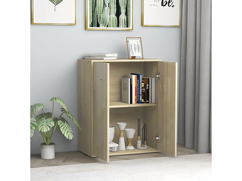 Commode Chêne sonoma 60x30x75 Vizale