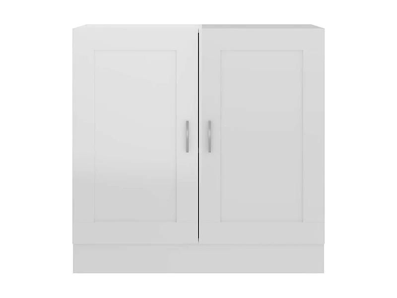 Commode Blanc brillant 82,5x30,5x80