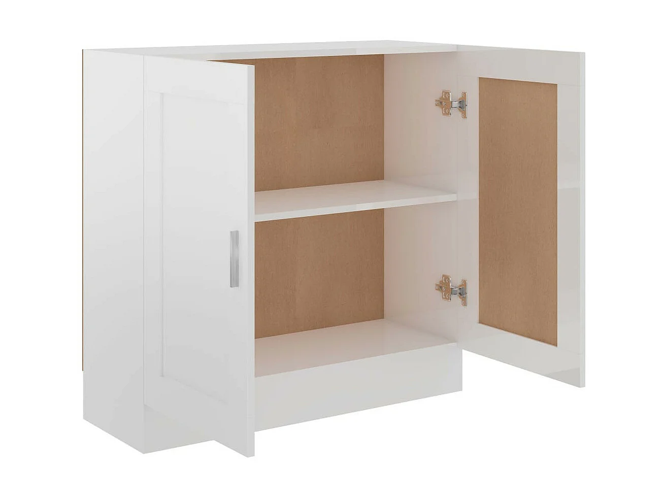 Commode Blanc brillant 82,5x30,5x80
