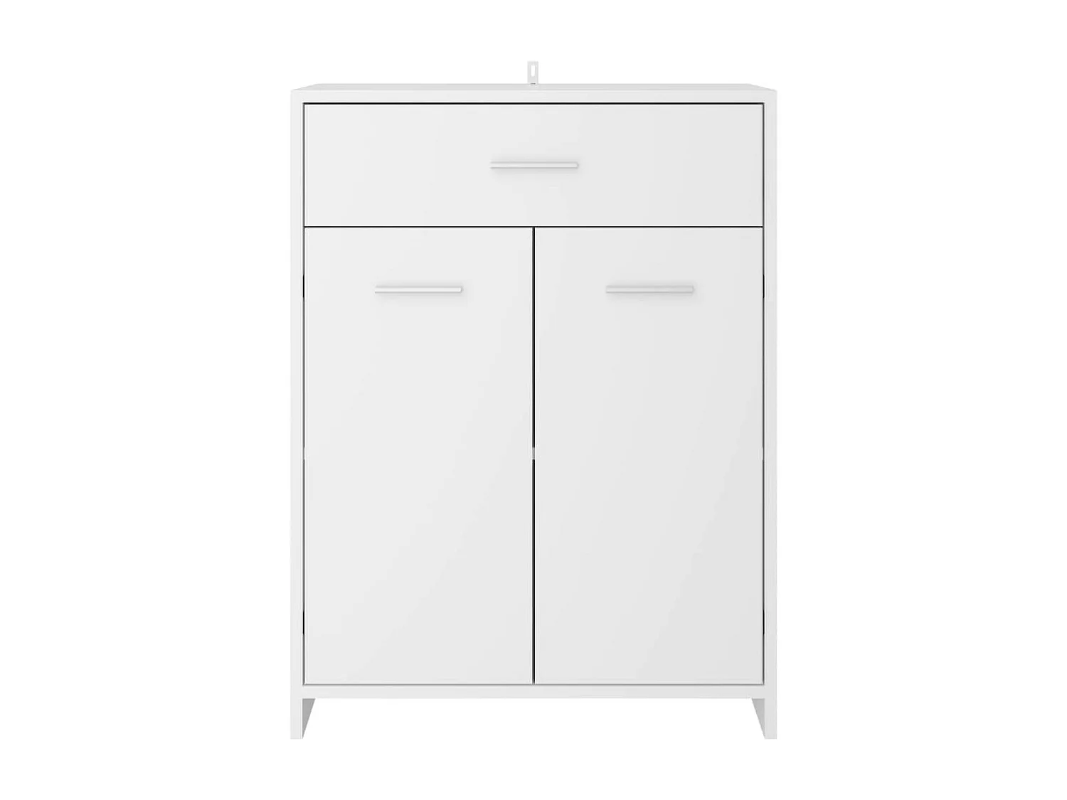 Meuble de rangement Blanc 60x33x80